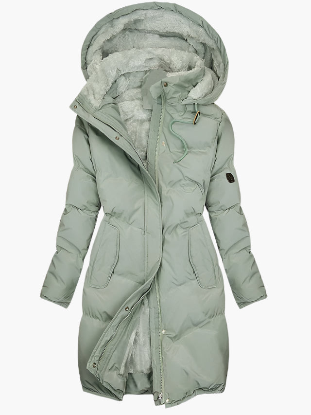 Maribel | Women’s Quilted Hooded Winter Coat